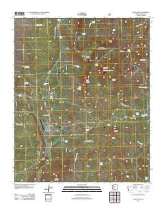 Camp Wood Arizona Historical topographic map, 1:24000 scale, 7.5 X 7.5 Minute, Year 2012