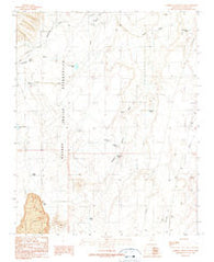 Campbell Francis Wash Arizona Historical topographic map, 1:24000 scale, 7.5 X 7.5 Minute, Year 1989