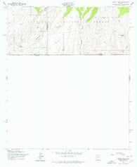 Campini Mesa Arizona Historical topographic map, 1:24000 scale, 7.5 X 7.5 Minute, Year 1958