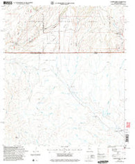 Campini Mesa Arizona Historical topographic map, 1:24000 scale, 7.5 X 7.5 Minute, Year 2004