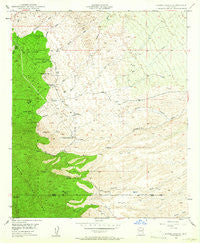Campo Bonito Arizona Historical topographic map, 1:24000 scale, 7.5 X 7.5 Minute, Year 1948