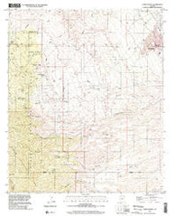 Campo Bonito Arizona Historical topographic map, 1:24000 scale, 7.5 X 7.5 Minute, Year 1996