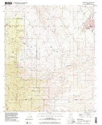 Campo Bonito Arizona Historical topographic map, 1:24000 scale, 7.5 X 7.5 Minute, Year 1996