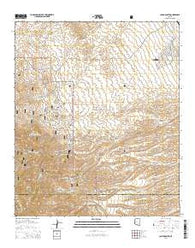 Campo Bonito Arizona Current topographic map, 1:24000 scale, 7.5 X 7.5 Minute, Year 2014