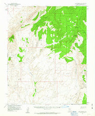 Cane Springs Arizona Historical topographic map, 1:62500 scale, 15 X 15 Minute, Year 1954