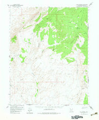Cane Springs Arizona Historical topographic map, 1:62500 scale, 15 X 15 Minute, Year 1954
