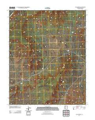 Cane Springs Arizona Historical topographic map, 1:24000 scale, 7.5 X 7.5 Minute, Year 2011