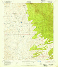 Canelo Pass Arizona Historical topographic map, 1:24000 scale, 7.5 X 7.5 Minute, Year 1948