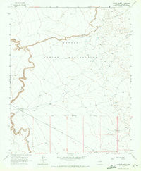 Canyon Diablo Arizona Historical topographic map, 1:24000 scale, 7.5 X 7.5 Minute, Year 1968