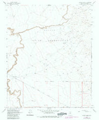 Canyon Diablo Arizona Historical topographic map, 1:24000 scale, 7.5 X 7.5 Minute, Year 1968