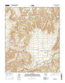 Canyon Day Arizona Current topographic map, 1:24000 scale, 7.5 X 7.5 Minute, Year 2014