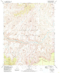 Cape Royal Arizona Historical topographic map, 1:24000 scale, 7.5 X 7.5 Minute, Year 1988