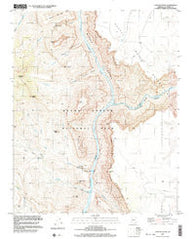 Cape Solitude Arizona Historical topographic map, 1:24000 scale, 7.5 X 7.5 Minute, Year 1999