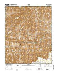 Cape Royal Arizona Current topographic map, 1:24000 scale, 7.5 X 7.5 Minute, Year 2014