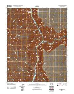 Cape Solitude Arizona Historical topographic map, 1:24000 scale, 7.5 X 7.5 Minute, Year 2011