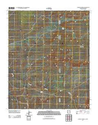 Carrisito Spring Arizona Historical topographic map, 1:24000 scale, 7.5 X 7.5 Minute, Year 2011