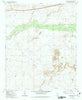 Carrizo Butte Arizona Historical topographic map, 1:24000 scale, 7.5 X 7.5 Minute, Year 1982