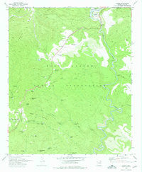 Carrizo Arizona Historical topographic map, 1:24000 scale, 7.5 X 7.5 Minute, Year 1978