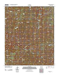Carrizo SE Arizona Historical topographic map, 1:24000 scale, 7.5 X 7.5 Minute, Year 2011