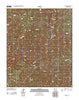 Carrizo SE Arizona Historical topographic map, 1:24000 scale, 7.5 X 7.5 Minute, Year 2011