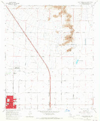 Casa Grande East Arizona Historical topographic map, 1:24000 scale, 7.5 X 7.5 Minute, Year 1965
