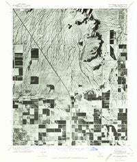 Casa Grande East Arizona Historical topographic map, 1:24000 scale, 7.5 X 7.5 Minute, Year 1971