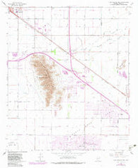 Casa Grande Mts Arizona Historical topographic map, 1:24000 scale, 7.5 X 7.5 Minute, Year 1965