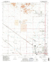 Casa Grande West Arizona Historical topographic map, 1:24000 scale, 7.5 X 7.5 Minute, Year 1992