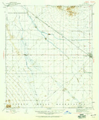 Casa Grande Arizona Historical topographic map, 1:62500 scale, 15 X 15 Minute, Year 1922