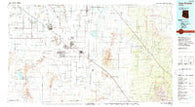 Casa Grande Arizona Historical topographic map, 1:100000 scale, 30 X 60 Minute, Year 1994