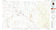 Casa Grande Arizona Historical topographic map, 1:100000 scale, 30 X 60 Minute, Year 1994