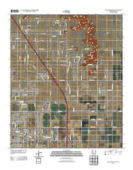 Casa Grande East Arizona Historical topographic map, 1:24000 scale, 7.5 X 7.5 Minute, Year 2011