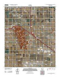 Casa Grande Mountains Arizona Historical topographic map, 1:24000 scale, 7.5 X 7.5 Minute, Year 2011