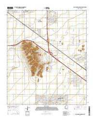 Casa Grande Mountains Arizona Current topographic map, 1:24000 scale, 7.5 X 7.5 Minute, Year 2014