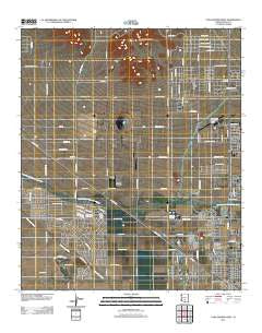 Casa Grande West Arizona Historical topographic map, 1:24000 scale, 7.5 X 7.5 Minute, Year 2011