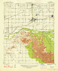 Cashion Arizona Historical topographic map, 1:62500 scale, 15 X 15 Minute, Year 1948