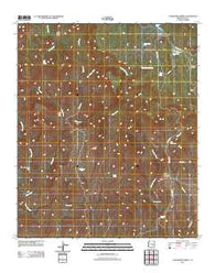 Cassadore Spring Arizona Historical topographic map, 1:24000 scale, 7.5 X 7.5 Minute, Year 2011