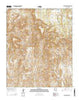Cassadore Spring Arizona Current topographic map, 1:24000 scale, 7.5 X 7.5 Minute, Year 2014