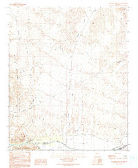 Castaneda Hills SW Arizona Historical topographic map, 1:24000 scale, 7.5 X 7.5 Minute, Year 1990