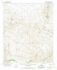 Castaneda Hills Arizona Historical topographic map, 1:62500 scale, 15 X 15 Minute, Year 1966