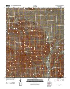Castaneda Hills Arizona Historical topographic map, 1:24000 scale, 7.5 X 7.5 Minute, Year 2011