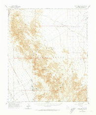 Castle Dome Mts Arizona Historical topographic map, 1:62500 scale, 15 X 15 Minute, Year 1965