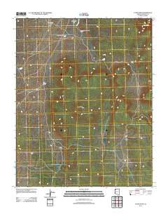 Castle Peak Arizona Historical topographic map, 1:24000 scale, 7.5 X 7.5 Minute, Year 2011