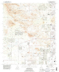 Cat Mountain Arizona Historical topographic map, 1:24000 scale, 7.5 X 7.5 Minute, Year 1992