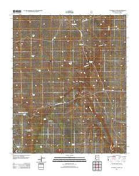 Cataract Tank Arizona Historical topographic map, 1:24000 scale, 7.5 X 7.5 Minute, Year 2012