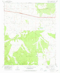 Cathedral Caves Arizona Historical topographic map, 1:24000 scale, 7.5 X 7.5 Minute, Year 1973