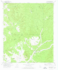 Cedar Creek Arizona Historical topographic map, 1:24000 scale, 7.5 X 7.5 Minute, Year 1978