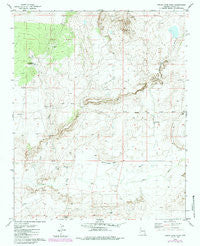 Cedar Lake Wash Arizona Historical topographic map, 1:24000 scale, 7.5 X 7.5 Minute, Year 1979