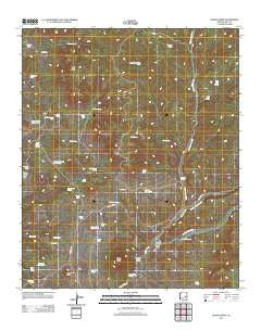 Cedar Creek Arizona Historical topographic map, 1:24000 scale, 7.5 X 7.5 Minute, Year 2011