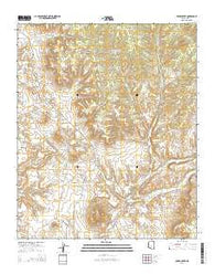 Cedar Creek Arizona Current topographic map, 1:24000 scale, 7.5 X 7.5 Minute, Year 2014